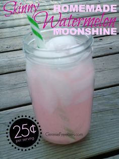 Watermelon Moonshine Recipe, Lemonade Moonshine Recipe, Watermelon Moonshine, Moonshine Recipe, Homemade Alcohol, Homemade Liquor, Moonshine Recipes, Watermelon Lemonade, Best Recipes Ever