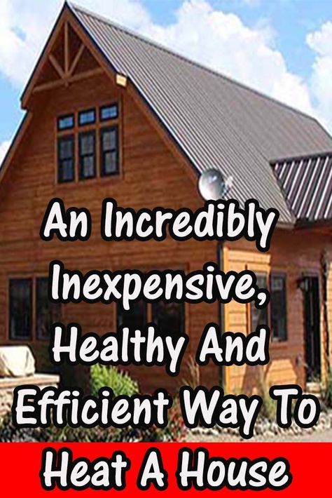 Cabin Heating Ideas, Off Grid House Plans, Hvac Diy, Small House Kits, Home Heating Systems, Quonset Hut Homes, Chimney Design, Off Grid House, House Heating