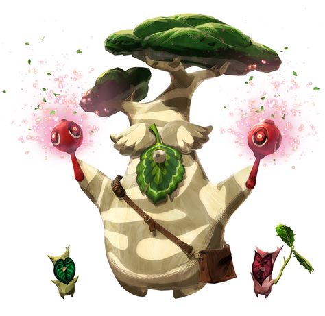 Zelda Botw Creatures, Hestu Korok Costume, Hestu Korok, Zelda Monsters, Koroks Zelda, Zelda Creatures, Korok Cosplay, Acnh Zelda, Korok Forest