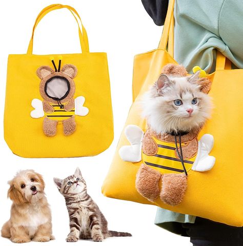 Small Pet Carrier, Cat Carrier Bag, Tas Bahu, Dog Carrier Bag, Pet Carrier Bag, Canvas Travel Bag, Dog Tote Bag, Dog Tote, Pet Bag