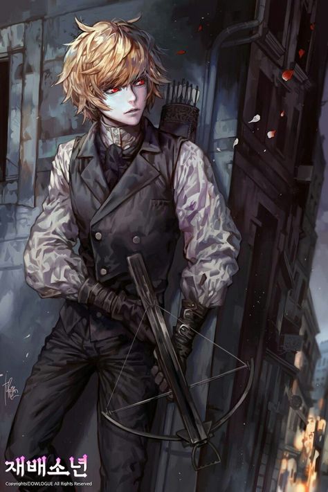 Guys With Blonde Hair, Blonde Hair With Red, Anime Medieval, Medieval Male, Steampunk Character, Men Blonde Hair, Anime Guy, Character Inspiration Male, Hair Red