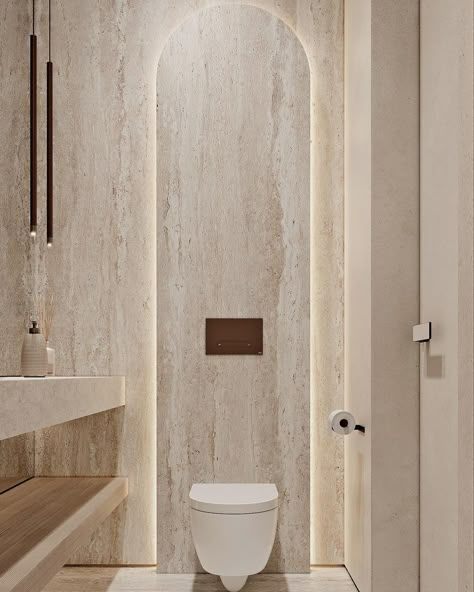 With a harmonious color scheme of sandy beige, pale cream, and coffee hues, the wash area exudes a soothing ambiance. Toilet And Bathroom Design, Cream Bathroom, Luxury Kids Bedroom, Bathroom Decor Luxury, Beige Bathroom, Bathroom Redesign, Architecture Model House, Kitchen Hacks Organization, Toilet Design