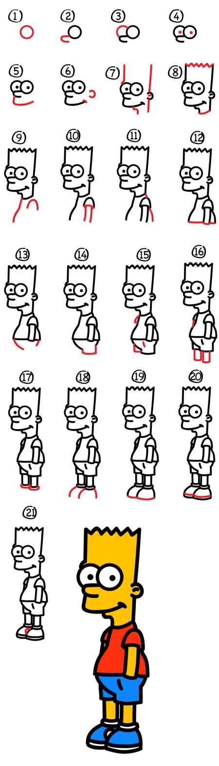 17+ Bart Simpson Drawing Step By Step Check more at https://drawingwow.com/17-bart-simpson-drawing-step-by-step/ Bart Drawings, Homer Simpson Drawing, Drawing Simpsons, Simpson Characters, Bart Simpson Drawing, Simpson Drawing, Simpson Art, Bart Simpson Art, Train Drawing