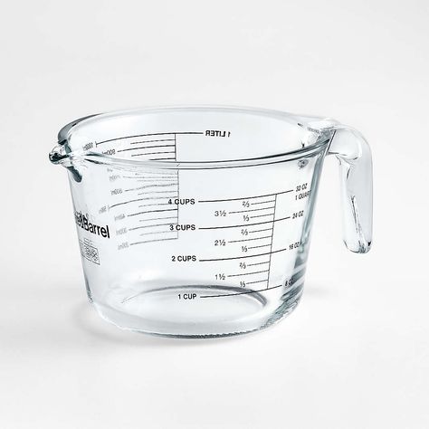 Wedding Registry Must Haves, Registry Must Haves, Paleo Banana, Measuring Cups And Spoons, Measuring Cups & Spoons, Glass Measuring Cup, Mocha Latte, Crate Barrel, Liquid Measuring Cup