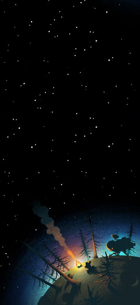 Outer Wilds Phone Wallpaper, Portal Game Wallpaper, Outerwilds Wallpaper, Spiritfarer Wallpaper Phone, Outer Wilds Aesthetic, Gabbro Outer Wilds, The Adventure Zone Wallpaper, Spiritfarer Wallpaper, Outer Wilds Art