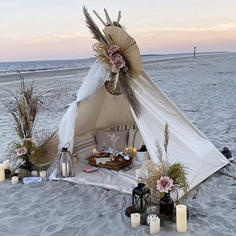 Beach Teepee, Wedding Teepee, Teepee For Kids, Canvas Teepee, Boho Tent, Picnic Decorations, Kids Play Tent, Outdoor Canvas, Teepee Kids