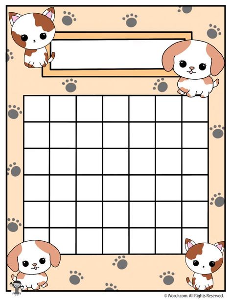 Printable Sticker Charts | Positive Reinforcement | Woo! Jr. Kids Activities : Children's Publishing Sticker Reward Chart, Sticker Chart Printable, Reward Chart Template, Reward Chart Printable, Budget Journal, Reward System For Kids, Coloring Template, Life Skills Kids, Owl Classroom