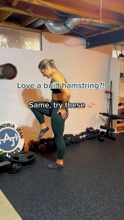 Leg And Lower Back Workout, Leg Workout Sets And Reps, Hamstring Leg Workout, Leg Back Workout, Calf And Hamstring Workout, Hamstrings At Home Workout, Leg Pump Workout, Db Hamstring Workout, Home Hamstring Exercises