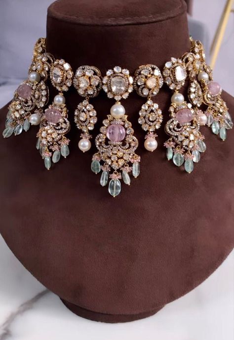 Polki Bridal Jewellery, Marriage Jewellery Set, Jadau Jewellery, Bridal Jewelry Sets Brides, Wedding Jewelry Sets Bridal Jewellery, Kundan Jewellery Bridal, Indian Wedding Jewelry Sets, Bridal Necklace Designs, Bridal Jewelery