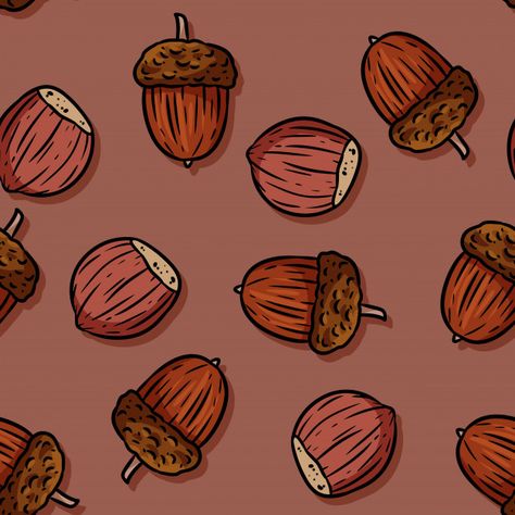 Hazelnut Cartoon, Hazelnut Drawing, Hazelnut Illustration, Birthday Kindergarten, Subtle Nail Art, Hazelnut Cookies, Cute Autumn, Subtle Nails, Graphic Editing