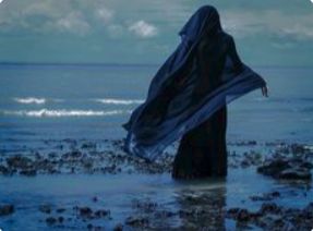 FEELING BLUE A Black, A Woman, Water, Blue, Black