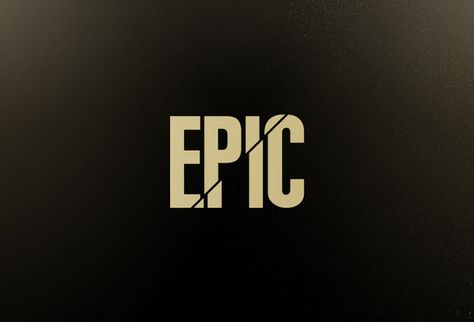 epic Epic Logo, Internal Branding, Typography Logo Inspiration, Jet Pack, Unique Farmhouse Decor, Sports Hall, Typography Images, Digital Art Inspiration, Brand Moodboard