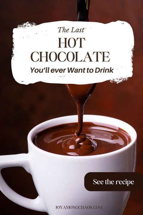 Easy Delicious Hot Chocolate Recipe Hot Chocolate Recipes Homemade, Polar Express Hot Chocolate Recipe, Polar Express Hot Chocolate, Hot Chocolate Ideas, Homemade Hot Chocolate Recipe, Best Hot Chocolate Recipes, Cozy Hot Chocolate, Hot Chocolate Recipe Homemade, Hot Chocolate Christmas