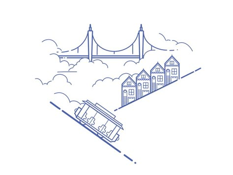 Sf Tattoo, Tiny San Francisco Tattoo, San Francisco Tattoos, San Francisco Tattoo Ideas, San Francisco Drawing, San Francisco Minimalist Tattoo, San Francisco Clipart, Sf Bridge Tattoo, Golden Gate Bridge Tattoo Simple