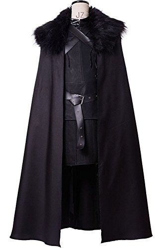 Jon Snow Outfit, Got Outfits, Jon Snow Cosplay, Jon Snow Costume, Daenerys Targaryen Costume, Watch Outfit, Cloak Outfit, Game Of Thrones Jon Snow, Snow Clothes