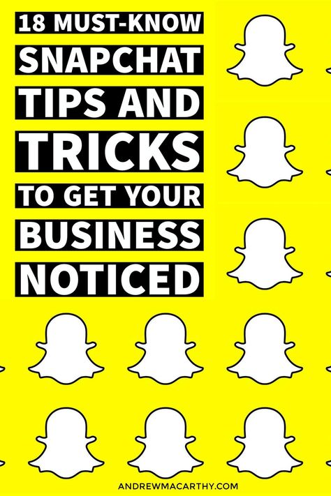 18 Must-Know Snapchat Tips and Tricks to Get Your Business Noticed #socialmedia #tips #tricks Snapchat Tips And Tricks, Snapchat Tips, Snapchat Hacks, Snapchat Marketing, Risky Pictures, Linkedin Tips, About Snapchat, Advertising Ideas, Popular Logos