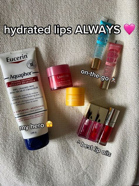 ˚୨୧⋆ @bella2angel Hydrated Lips, Lip Care Routine, Body Hygiene, Hygiene Care, Shower Skin Care, Perfect Skin Care Routine, Healthy Skin Tips, Pretty Skin Care, Skin Care Items