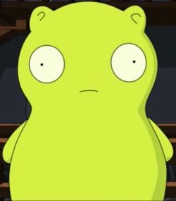 Kuchi Kopi | Bob's Burgers Wiki | Fandom Kuchi Kopi, Book Character, Bobs Burgers, Carrier Bag, A Book