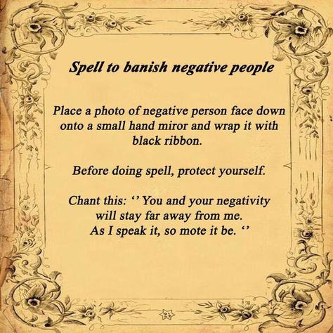 Spells To Protect From Negative Energy, Spells To Banish Negative People, Banish A Person Spell, Banish Spell Person, Banishing Spell Person Chant, Banishing Spell People, Sigil To Banish Someone, Banishment Spell Person, Stfu Spell