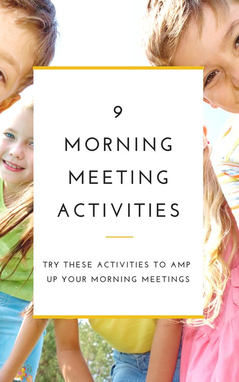 Morning meeting activity ideas to incorporate in your classroom, today! Ideas include different games and activities to engage your students in team building at the start of each day. These are perfect for responsive classroom morning meetings. Morning Meeting Team Building Activities, Responsive Classroom Morning Meeting Activities, Responsive Classroom Kindergarten, Morning Meeting Games Kindergarten, Morning Meeting Activities Preschool, Morning Meeting Activities 2nd, Team Meeting Activities, Responsive Classroom Activities, Responsive Classroom Morning Meeting