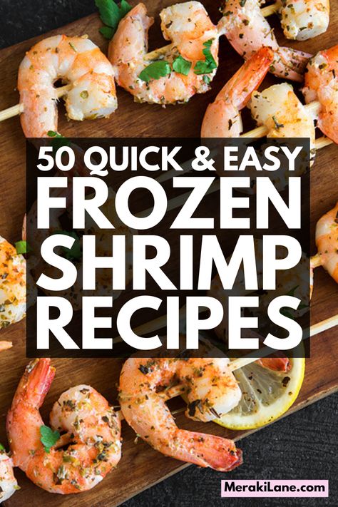 Best Way To Cook Frozen Shrimp, Quick Frozen Shrimp Recipes, Easy Cooked Shrimp Recipes, Easy Shrimp Dishes Healthy, Recipes For Frozen Cooked Shrimp, Frozen Shrimp Appetizer Recipes, Low Salt Shrimp Recipes, Uncooked Shrimp Recipes, What To Make With Shrimp Dinners