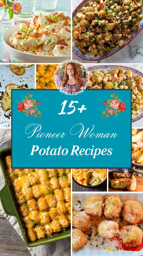 15+ Pioneer Woman Potato Recipes Pioneer Woman Sweet Potatoes, Pioneer Woman Mashed Potatoes, Pioneer Woman Potatoes, Pioneer Woman Recipes Dinner, Russet Potato Recipes, Loaded Mashed Potato Casserole, Food Network Recipes Pioneer Woman, Hamburger Potato Casserole, Potato Chip Recipes