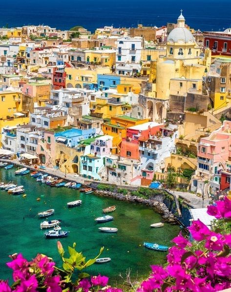 Satellite Island, Procida Italy, Best Places In Italy, Italy Trip Planning, Sorrento Italy, Oceania Travel, Positano Italy, Places In Italy, Southern Italy