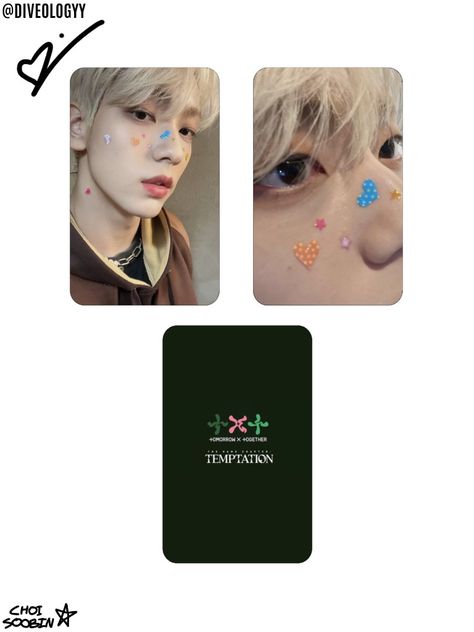 Soobin Printable, Soobin Photocard Template, Txt Photocards Printable, Txt Template, Txt Photocards, Txt Choi Soobin, Sea Creatures Drawing, Contemporary Dance Videos, Photocard Template