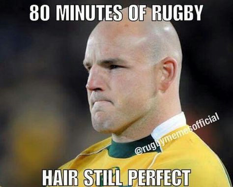 Rugby Vs Football, Rugby Jokes, Rugby Videos, Rugby Memes, Rugby Funny, Rugby Quotes, Rugby Drills, Rugby Pictures, Hair Meme