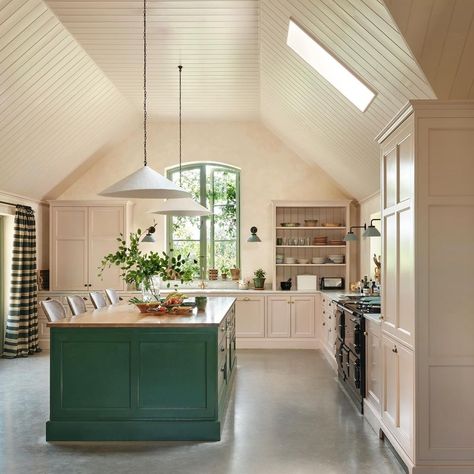 Nina Litchfield Studios | Project CeciBadge Beautiful project in the Cotswolds completed 2022. Kitchen painted in Cuisse de Nymphe Emu by Edward Bulmer natural… | Instagram Pale Pink Kitchen, House Big Garden, Light Pink Kitchen, Pink Green Kitchen, Warm Kitchen Ideas, Pink And Green Kitchen, Pink Kitchen Walls, Pink Kitchen Cabinets, Green Kitchen Inspiration