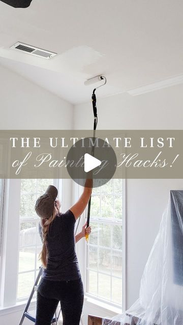 Mary Johanson | DIY Tutorials + Home Maintenance & Inspiration on Instagram: "✨️Comnent "link" below and I'll send you links to all of the products mentioned.  My FAVORITE Painting hacks I wish I knew sooner!  Which one is your favorite? 

#painting #diyhome #hacks" Painting A Room For Beginners, Painting Hacks For Walls, Paint Shutters, Paint Hacks, Painting Shutters, Painting Hacks, Interior Design Principles, Diy Fails, Paint Walls