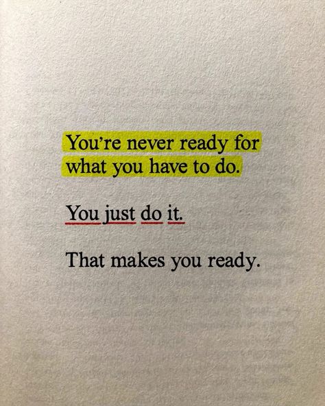 Never Ready Quotes, Ready Quotes, Room Quotes, Meditation Guide, Guided Meditation, Do Anything, Just Do It, Good Vibes, Fun Things To Do