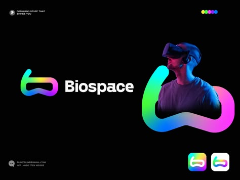 Metaverse Logo Design, Futuristic Logo Design Inspiration, Vr Logo Design, Metaverse Logo, Internet Logo Design, Futuristic Logo Design, Futuristic Branding, Vr Logo, Tech Logo Design