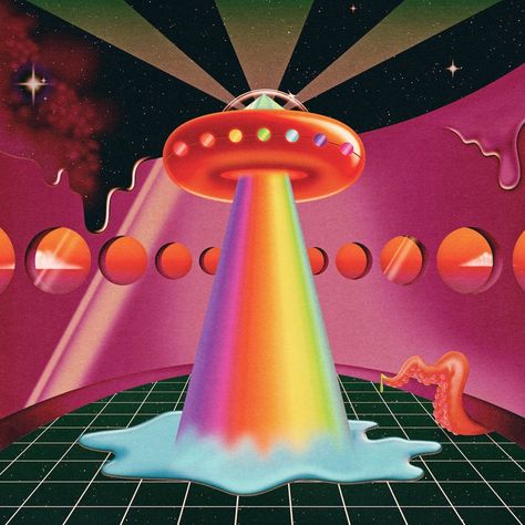 Kesha Rainbow, Robert Beatty, Kesha, Retro Futuristic, Trippy Art, Album Songs, Retro Futurism, Retro Aesthetic, Retro Art