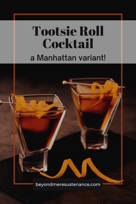 Cocktails With Chocolate Bitters, Chocolate Manhattan Cocktail, Chocolate Bitters, Whiskey Chocolate, Alcohol Beverages, Candy Cocktails, Honey Chocolate, Rye Bourbon, Mocktail Recipes