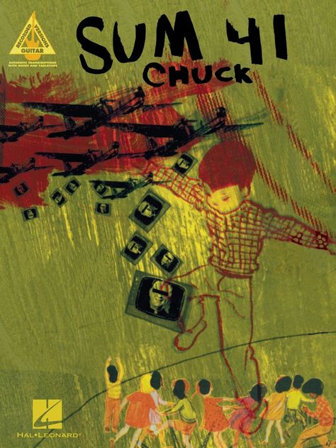 ?Sum 41 - Chuck (Songbook) #, #Affiliate, #Chuck, #Songbook, #download, #Sum #Ad Blink 182 Albums, Mayday Parade Lyrics, Rock Poster Art, Punk Poster, Cool Album Covers, Oliver Sykes, Halestorm, Band Wallpapers, Warped Tour