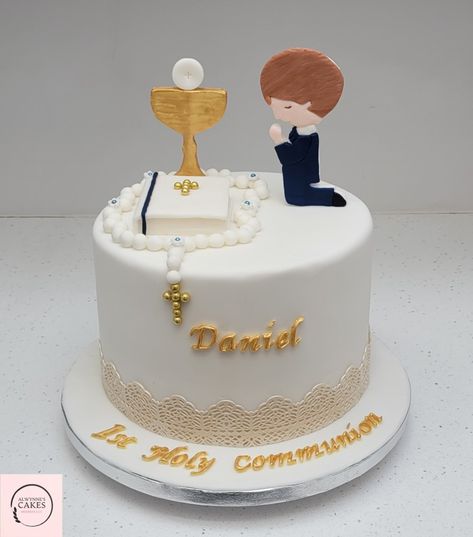 Comunion Cake, Holy Communion Cake, First Holy Communion Cake, Holy Communion Cakes, Communion Cakes, First Holy Communion, Holy Communion, Homemade Cakes, Pastel