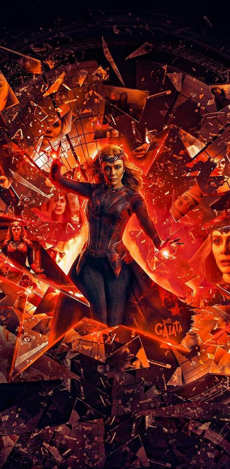 Scarlet Marvel, Wanda Maximoff Wallpaper, Olsen Scarlet Witch, Scarlet Witch Comic, Witch Powers, Witch Wallpaper, Marvel Background, Elizabeth Olsen Scarlet Witch, Scarlet Witch Marvel