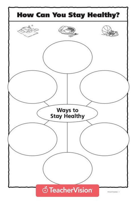 Healthy Habits For Kids, Good Eating Habits, Teacher Printables, Health Class, Ways To Stay Healthy, School Printables, Health Journal, Vacation Club, Group 2