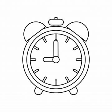 Round Objects Drawing, Sleep Symbol, Alarm Clock Drawing, Clock Outline, Alarm Clock Icon, Wall Clock Drawing, Time Symbol, Lock Drawing, Drawing Clock