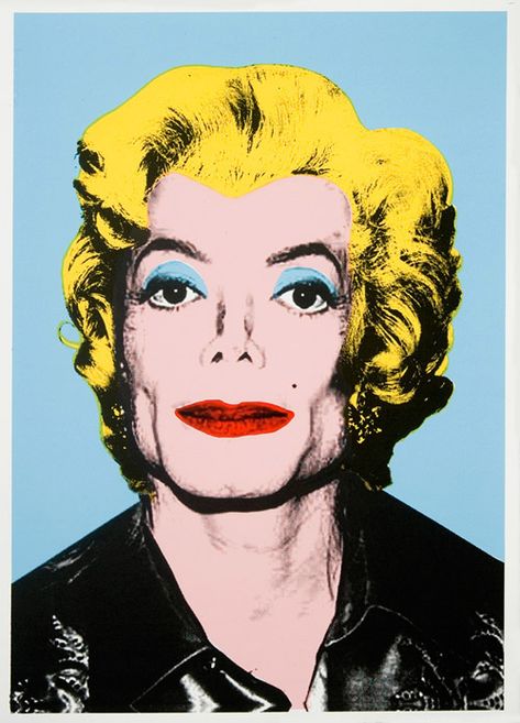 Michael / Marilyn. S) Famous Pop Art, Mr Brainwash, Art Parody, Contemporary Artwork, Street Artists, Andy Warhol, Art Google, Banksy, Painting Projects