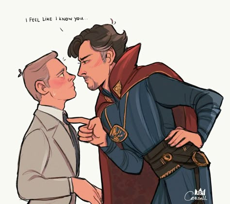 Dr Strange Art, Iron Strange, Everett Ross, John Lock, Benedict And Martin, Mrs Hudson, Sherlock Fandom, Dating Divas, Avengers Comics