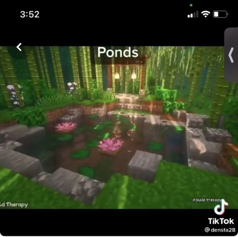 Minecraft Underground Forest, Mystical Minecraft, Minecraft Zen Garden, Waterfall Minecraft, Minecraft Gardens, Minecraft Waterfall, Minecraft Nature, Minecraft Facts, Shadow Forest