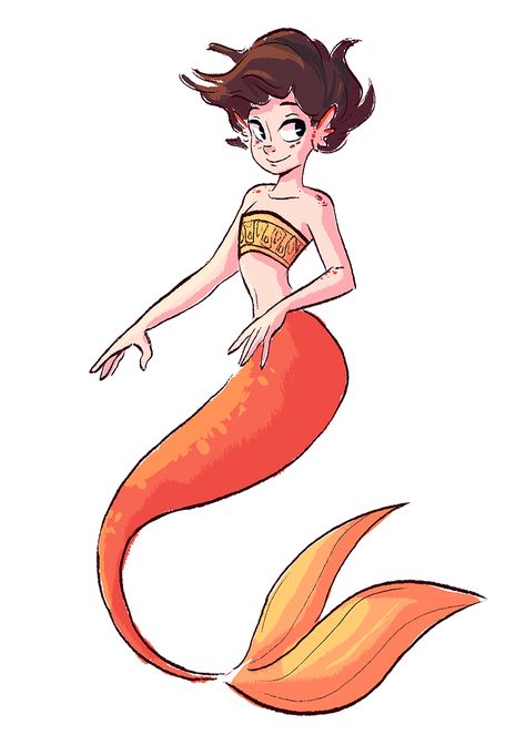 Anonymous said: Could you maybe draw a tomboyish mermaid with short brown hair and a flat chest? You don’t have to  I can’t pass up an opportunity to draw a merm! Easy Mermaid Drawing, Cartoon Drawings Sketches, Cartoon Drawings Of People, Mermaid Images, Anime Mermaid, Cartoon Drawings Disney, Cartoon Drawing Tutorial, Mermaid Drawings, Short Brown Hair