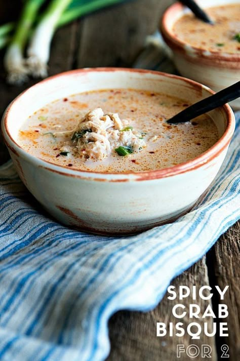 Spicy Crab Recipes, Crab Bisque Recipe, Crab Soup Recipes, Spicy Crab, Crab Bisque, Crab Soup, Bisque Recipe, Best Cookbooks, Crab Recipes