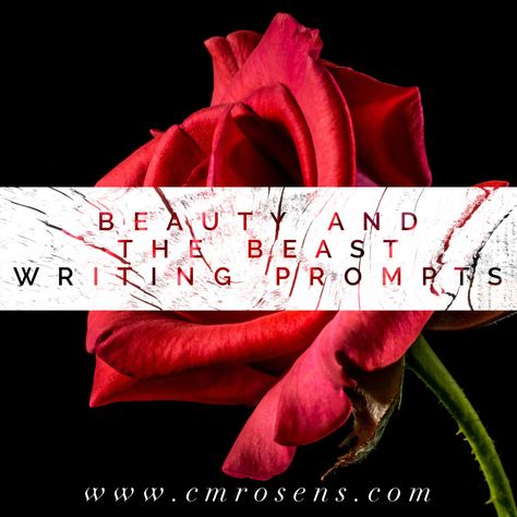 #amwriting folks might enjoy these #writingprompts - the blog post also discusses the original tale(s), variations and the discussion around the #Disney film versions. #disneyprincess #feminism #feminist #writingtips #fairytale #rose #castle #beautyandthebeast #belle #labete #labelle Beauty And The Beast Writing Prompts, Fairytale Retelling, Stockholm Syndrome, Disney Film, Role Model, The Beast, Writing Tips, Writing Prompts, Live Action