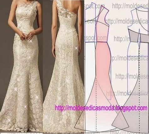 Baju Kahwin, Wedding Dress Patterns, 파티 드레스, A Wedding Dress, فستان سهرة, Couture Sewing, Fashion Sewing Pattern, Diy Dress, Dress Sewing Patterns