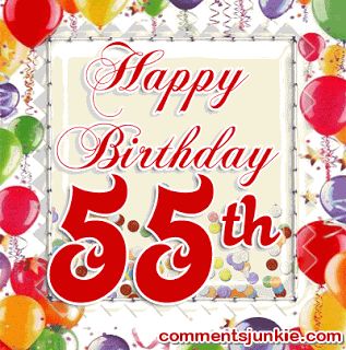 Happy 55th Birthday Quotes. QuotesGram by @quotesgram Happy 18th Birthday Daughter, 24th Birthday Quotes, 25th Birthday Wishes, Happy 61 Birthday, Happy 41st Birthday, Happy 31 Birthday, Happy 55th Birthday, Happy 27th Birthday, Happy 22nd Birthday