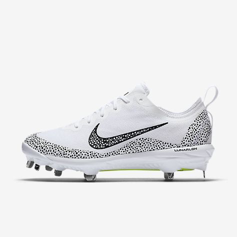 Nike Lunar Hyperdiamond 2 Elite Women's Softball Cleat Cleats Baseball, Softball Accessories, Softball Gear, Softball Shoes, Mk Shoes, Softball Stuff, Softball Outfits, Softball Equipment, Softball Cleats