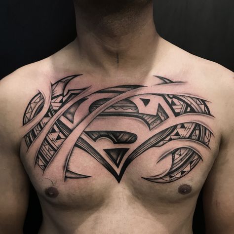 Superman Chest Tattoo, Superman Symbol Tattoo, Superman Tattoo For Men, Superman Tattoo Design, Superman Tattoo Ideas, Superman Tattoo, Celtic Tattoos For Men, Superman Tattoos, Superman Drawing